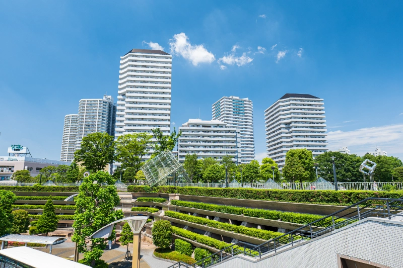 初夏の埼玉県の風景